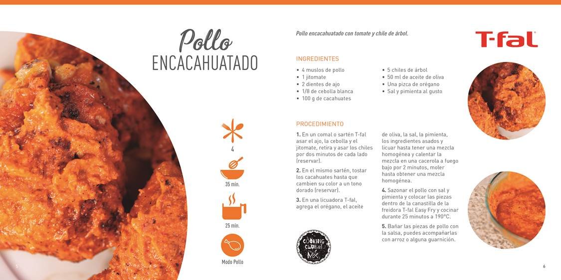 PREPARA UN RICO POLLO ENCACAHUATADO CON TOMATE Y CHILE DE ÁRBOL EN UNA  FREIDORA DE AIRE – DISTRITO MAGAZINE