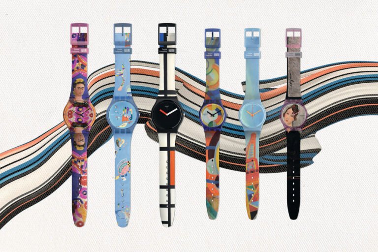 SWATCH UNE FUERZAS CON EL CENTRE POMPIDOU PARA CREAR UNA COLECCIÓN DE RELOJES LLENA DE ARTE.