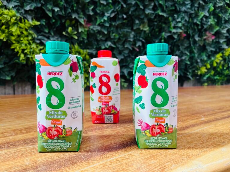 Jugo de 8 Verduras Herdez estrena nueva presentación en envase Tetra Pak