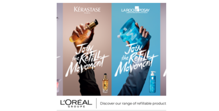 L’ORÉAL HACE UN LLAMADO A LOS CONSUMIDORES DE TODO EL MUNDO PARA QUE SE UNAN AL MOVIMIENTO REFILL EN SU MAYOR CAMPAÑA DE BELLEZA RECARGABLE
