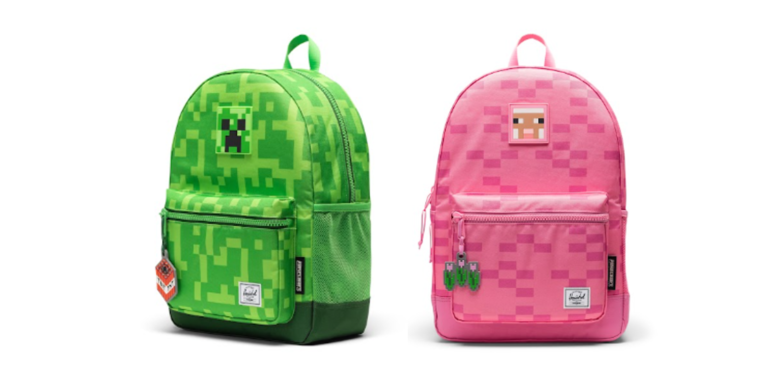 Herschel y Minecraft saltan del mundo digital a la vida real en una colaboración que celebra la creatividad sin límites