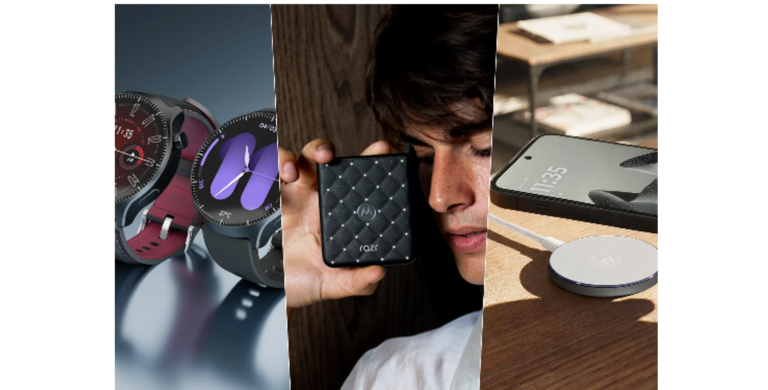 Motorola presenta el motorola razr 70 con Crystals by Swarovski®, el moto watch ultra y el moto snap wireless charger en IFA 2026